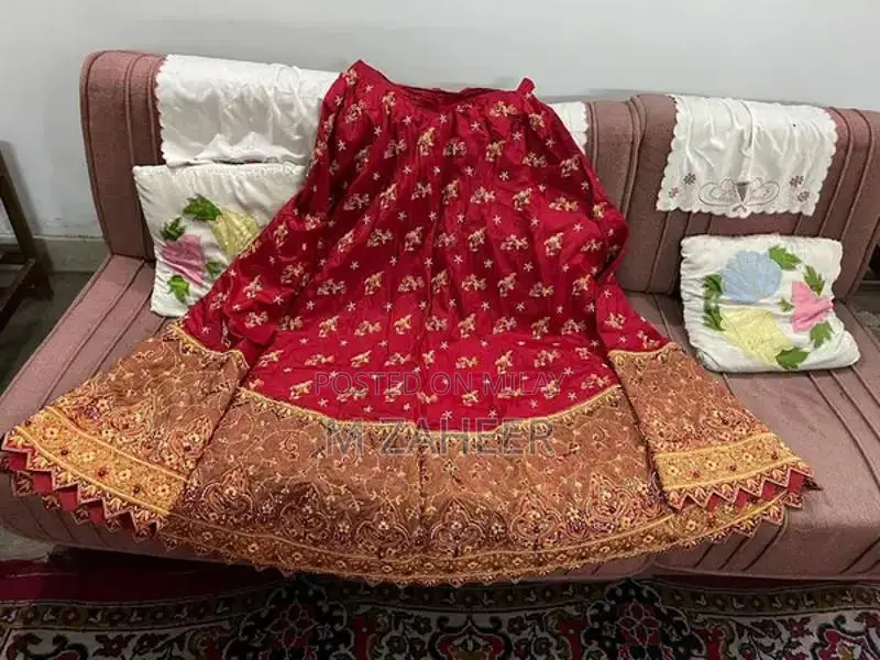 Elegant Bridal Langa Traditional Wedding Dress - Gently Worn Once