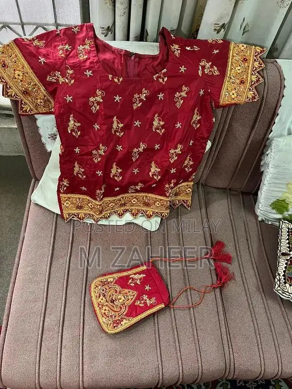 Elegant Bridal Langa Traditional Wedding Dress - Gently Worn Once