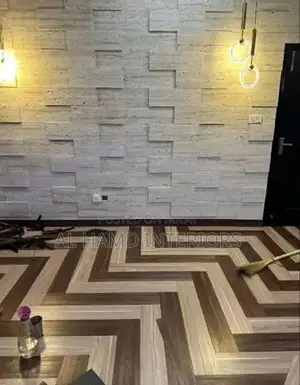 PVC Vinyl Floor Tiles - Wood & Marble Designs
