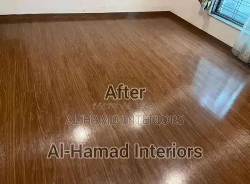 PVC Vinyl Floor Tiles - Wood & Marble Designs