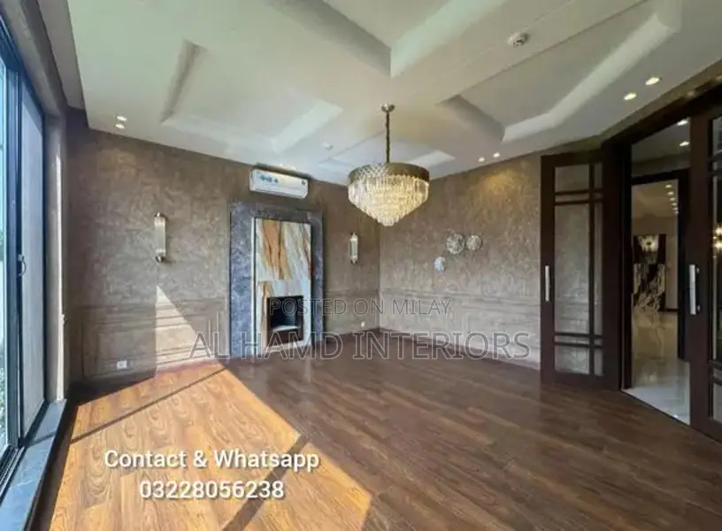 PVC Vinyl Floor Tiles - Wood & Marble Designs