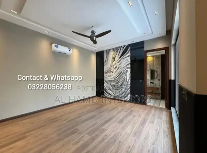 PVC Vinyl Floor Tiles - Wood & Marble Designs