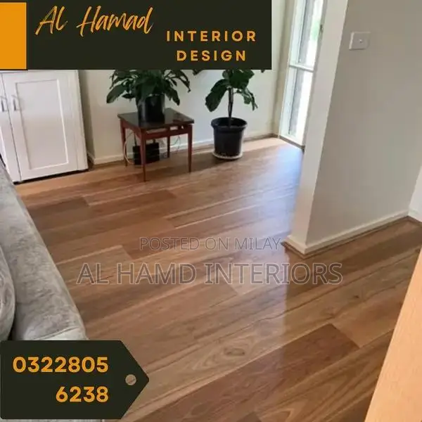 PVC Vinyl Floor Tiles - Wood & Marble Designs