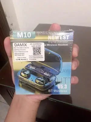 M10 Wireless Earbuds with LED Charging Case