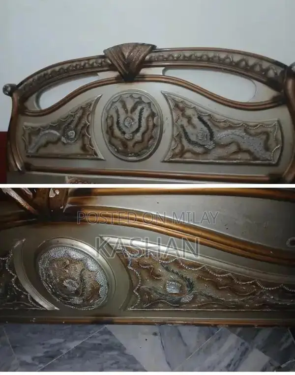 Duco Wooden King Size Bed Frame in Good Condition