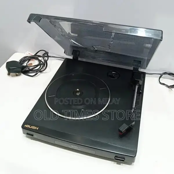 Bush MTT1 Mini 2-Speed Vintage Turntable/Record Player