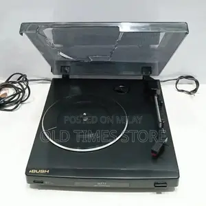 Bush MTT1 Mini 2-Speed Vintage Turntable/Record Player
