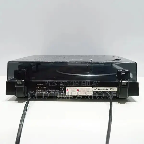 Bush MTT1 Mini 2-Speed Vintage Turntable/Record Player