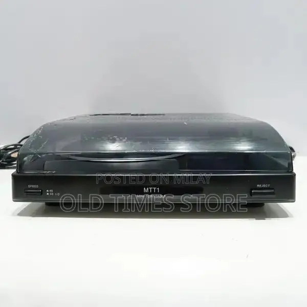 Bush MTT1 Mini 2-Speed Vintage Turntable/Record Player