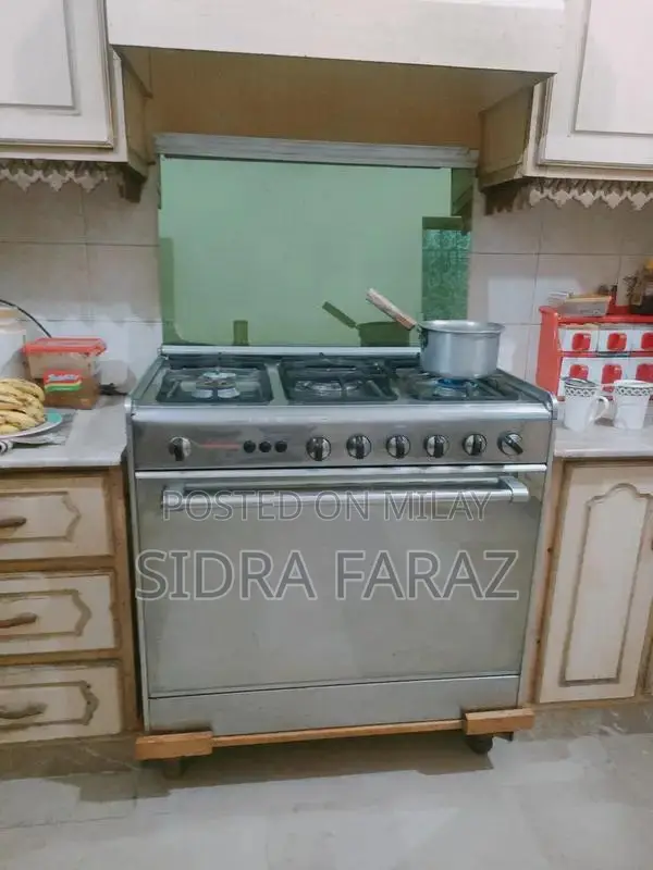 Carona Five-Burner Gas Cooking Range Kitchen Appliance