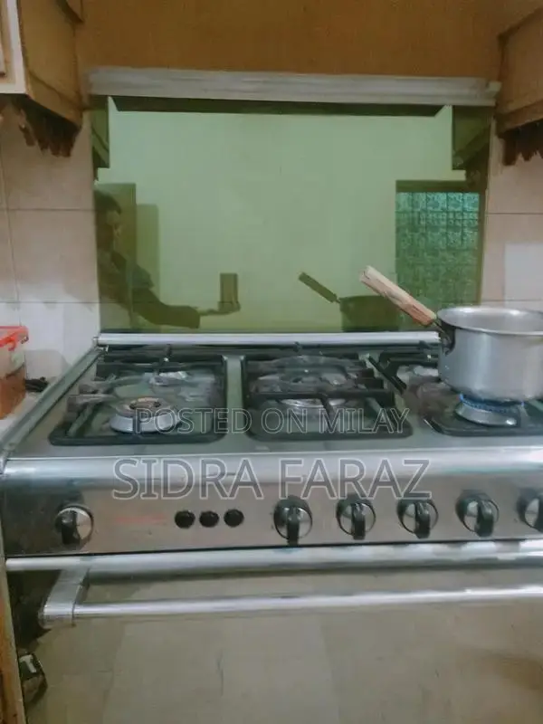 Carona Five-Burner Gas Cooking Range Kitchen Appliance