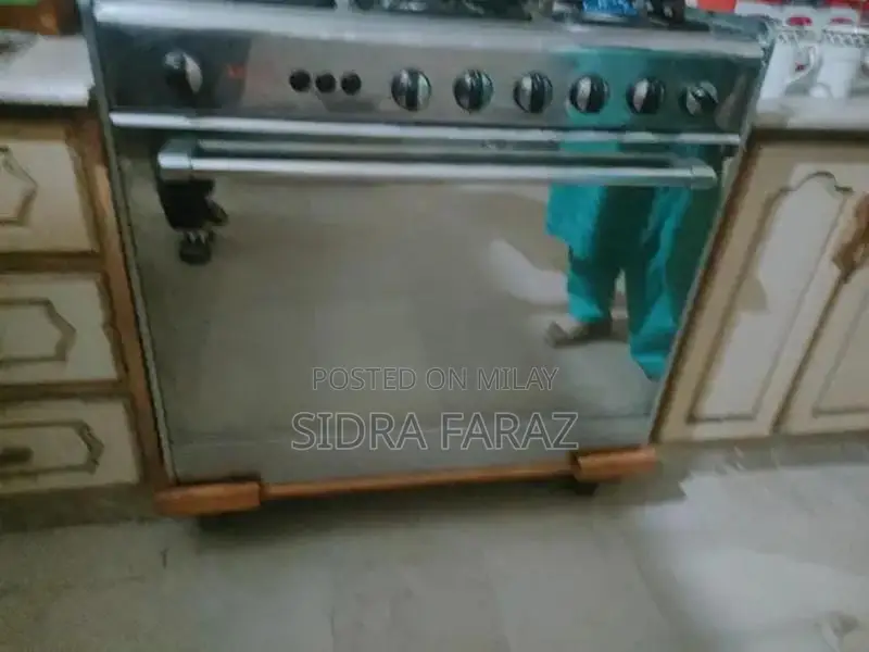 Carona Five-Burner Gas Cooking Range Kitchen Appliance