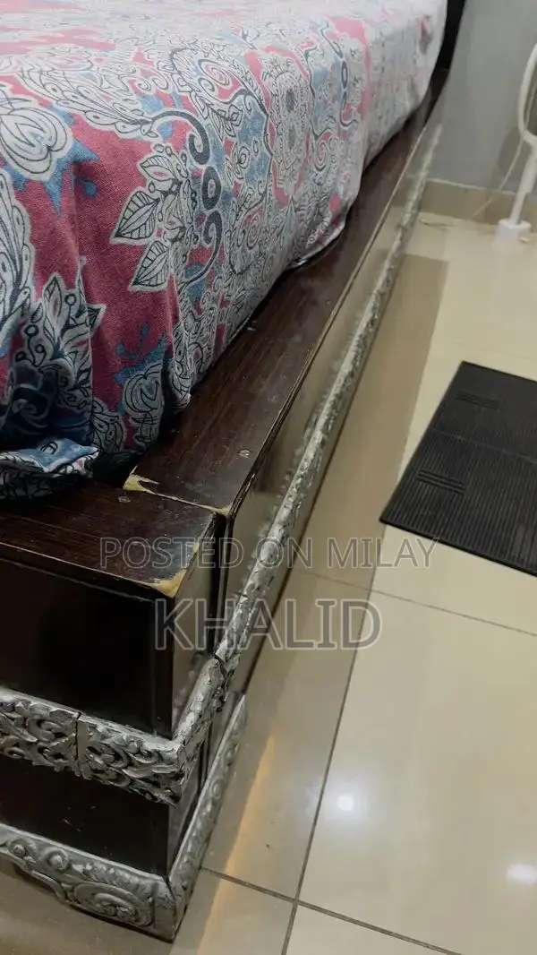 Comfortable Double Bed Set with Essential Bedroom Furniture