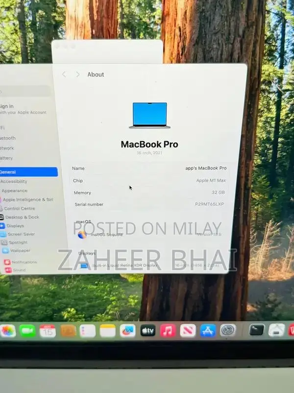 Apple MacBook Pro M1 Max 16-inch Laptop 2021