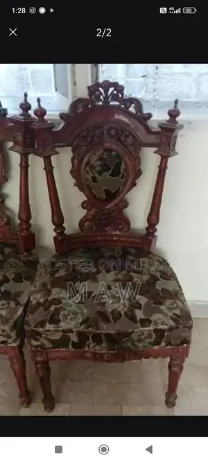 Authentic Chiniot Traditional Wooden Dining Chairs Set of 8