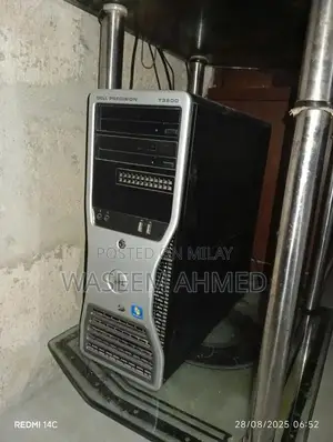 Photo - Dell T3500 Workstation with 24-inch HP Monitor