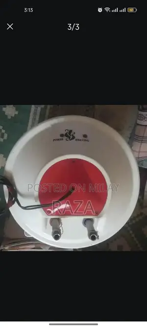 Photo - Electric Water Heater Geyser - Compact Home Heating Solution