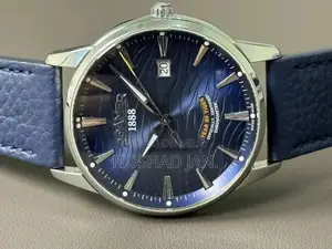 Roamer 1888 Swiss Blue Tiger Dial Automatic Chronometer Watch