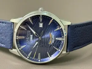 Roamer 1888 Swiss Blue Tiger Dial Automatic Chronometer Watch