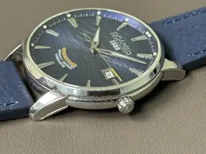 Roamer 1888 Swiss Blue Tiger Dial Automatic Chronometer Watch