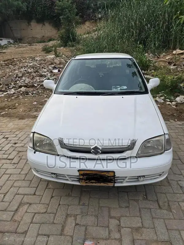 Suzuki Cultus 2012 VXR White Compact Sedan