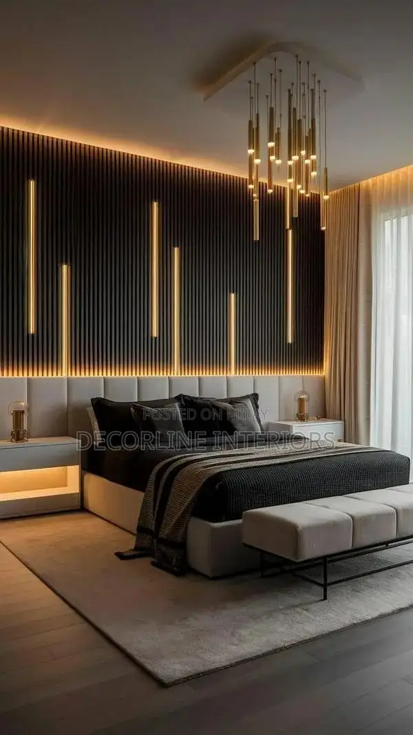 Professional Home Interior Design Services for Bedroom and Living Spac