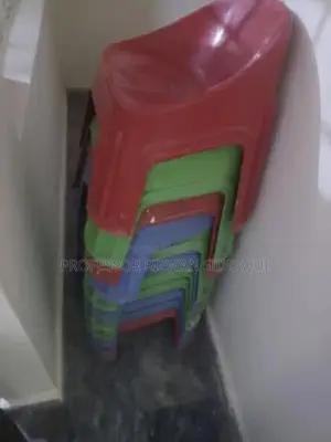 Photo - Durable Plastic Chairs - Multi-Color School and Home Seating