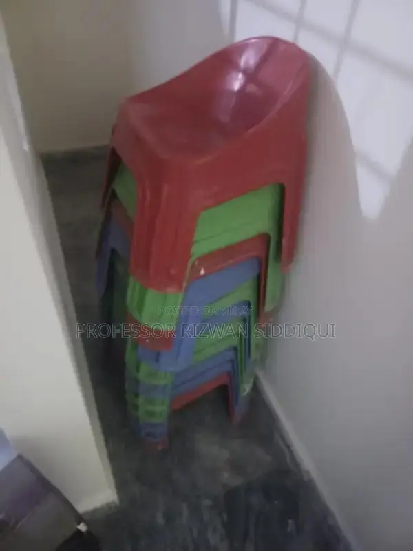 Durable Plastic Chairs - Multi-Color School and Home Seating