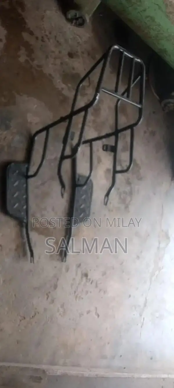 70cc Bike Crash Guard and Ladies Foot Rest Set