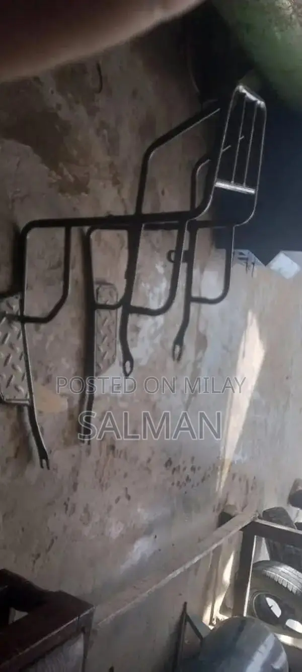 70cc Bike Crash Guard and Ladies Foot Rest Set