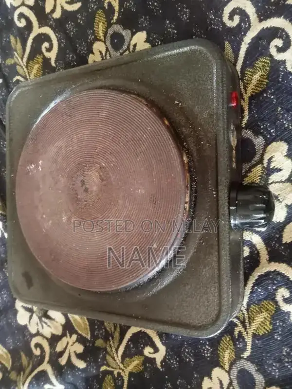 Compact 1000W Electric Hot Plate for Cooking