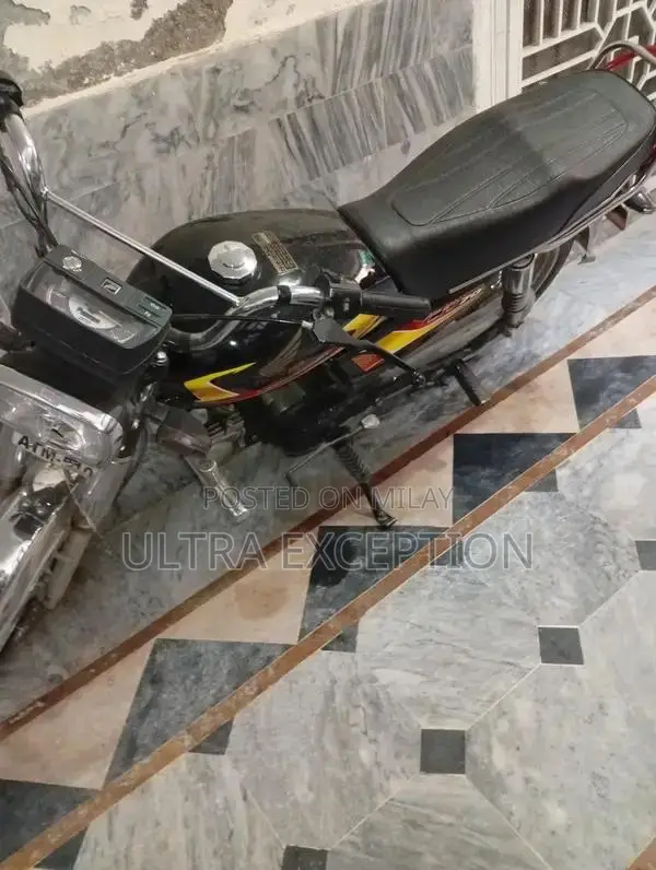 70cc Single Cylinder Motorcycle Black 2019 Model