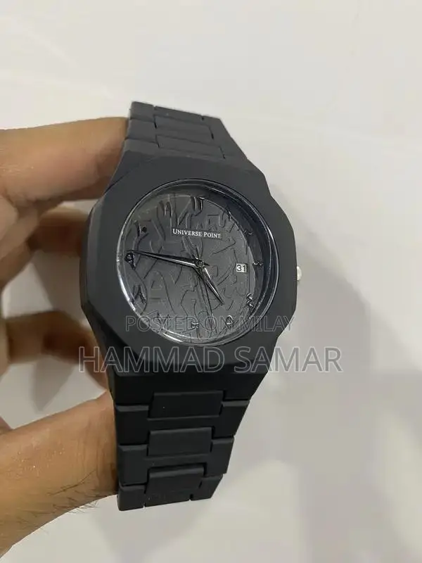 Elegant Arabic Aura Analog Watch - Stylish Timepiece with Original Pac