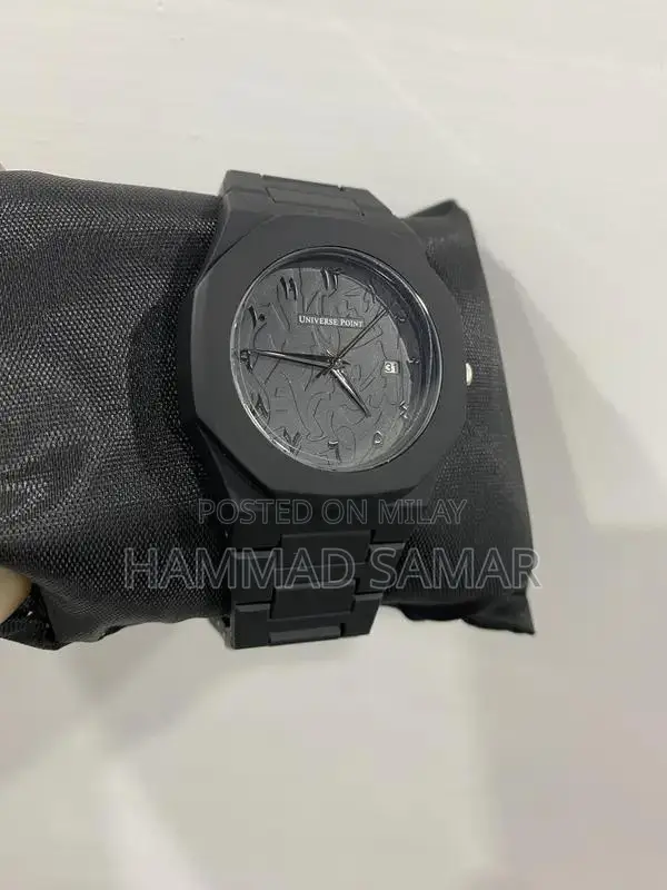 Elegant Arabic Aura Analog Watch - Stylish Timepiece with Original Pac