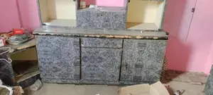 Photo - Classic Wooden Room Divider with Vintage Lock Mechanism