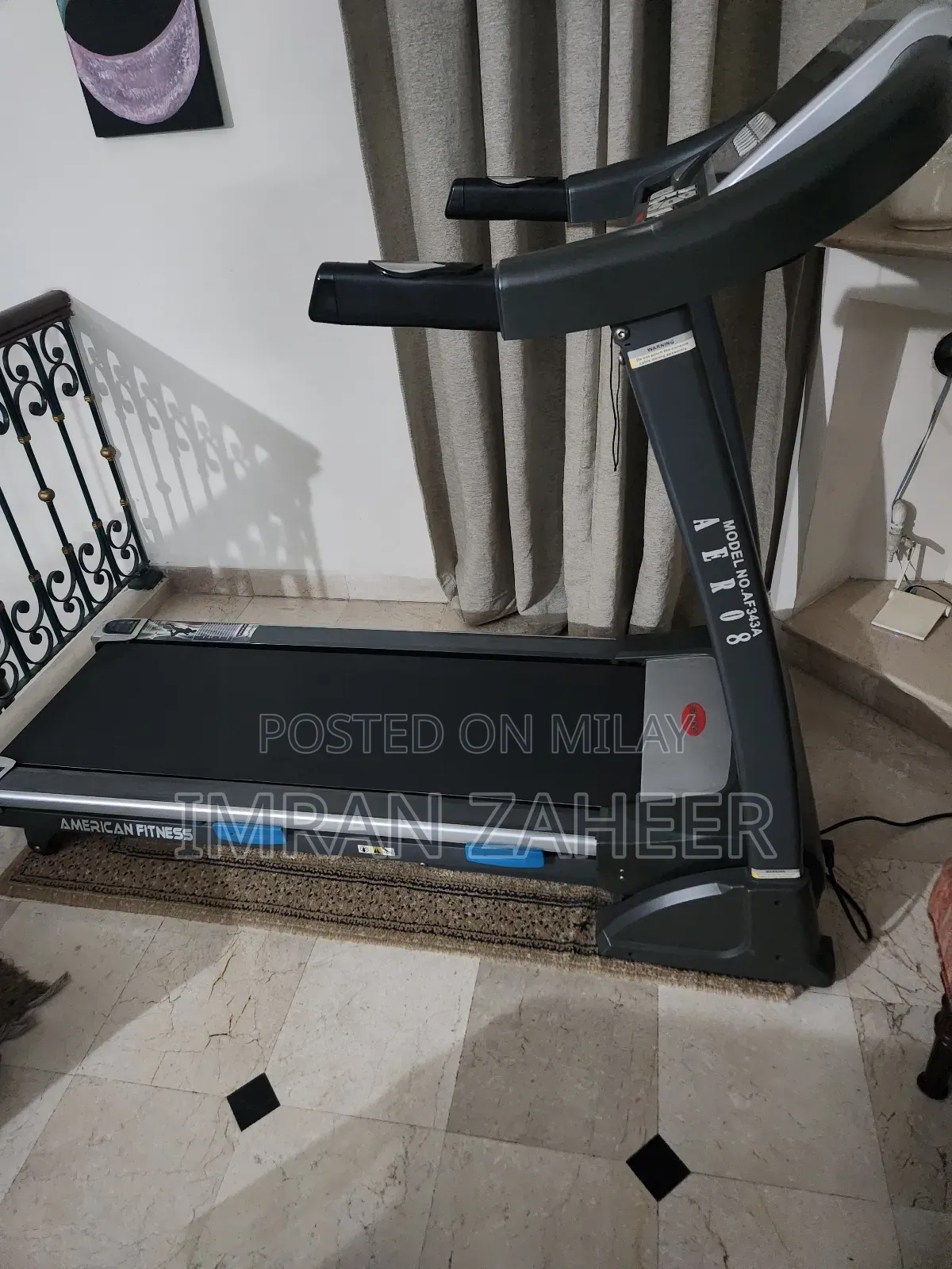 American Fitness Af 343a Treadmill