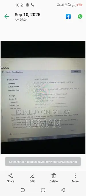 Core i5 4th Gen Gaming Laptop with SSD and Graphics Card