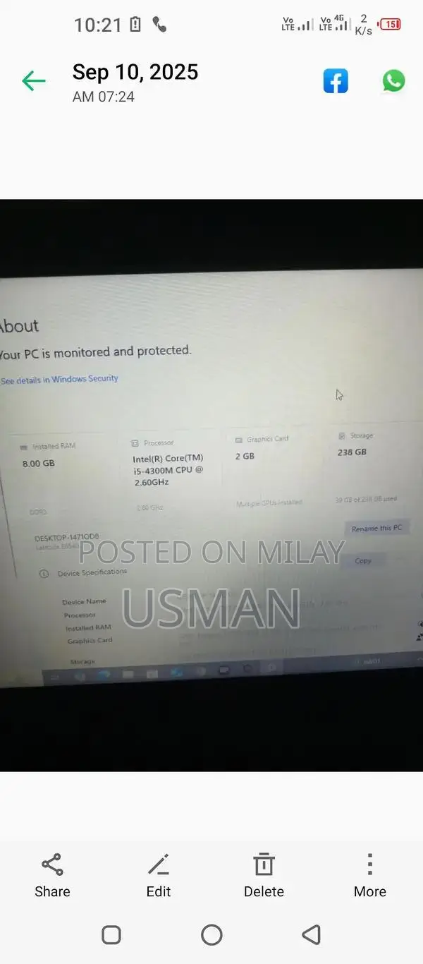 Core i5 4th Gen Gaming Laptop with SSD and Graphics Card