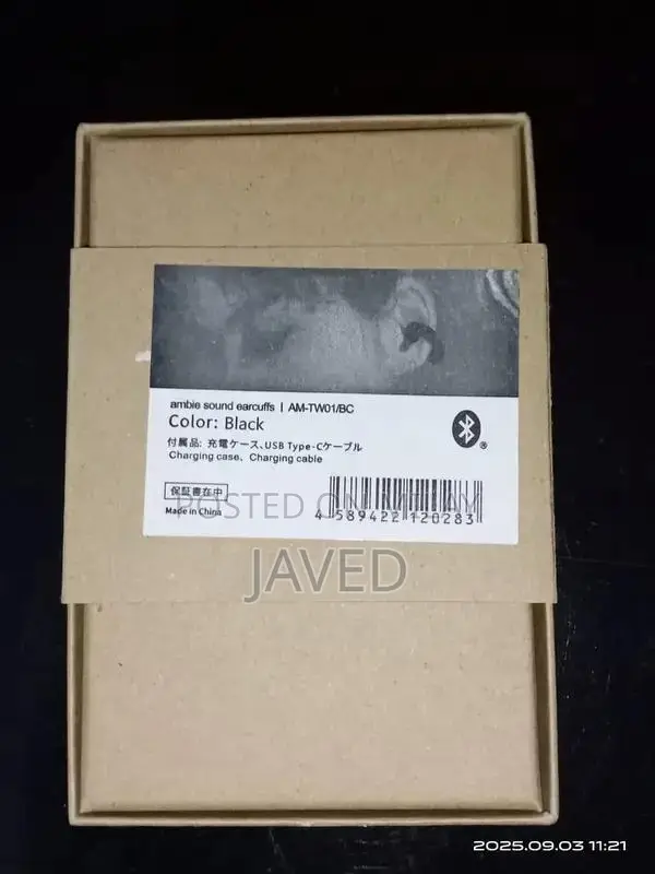 Bluetooth 5.3 Wireless Ear Cuffs with Sports Earbuds