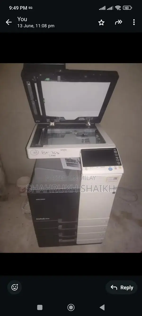Bizhub 364e Professional Photocopier Machine