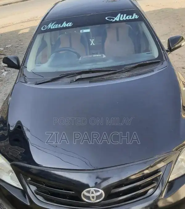 Toyota Corolla Sedan with Android Screen and Special Rims