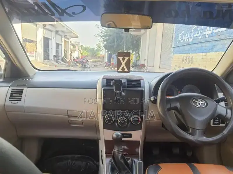 Toyota Corolla Sedan with Android Screen and Special Rims