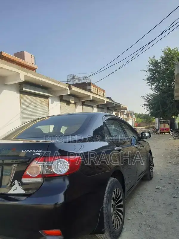 Toyota Corolla Sedan with Android Screen and Special Rims