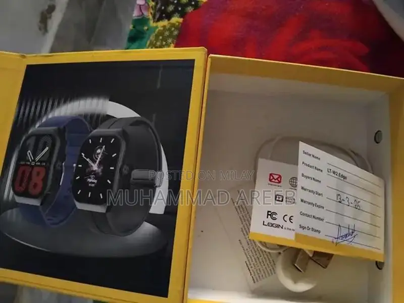 Smart Watch LT W2 Edge - Bluetooth Calling Sports Fitness Tracker