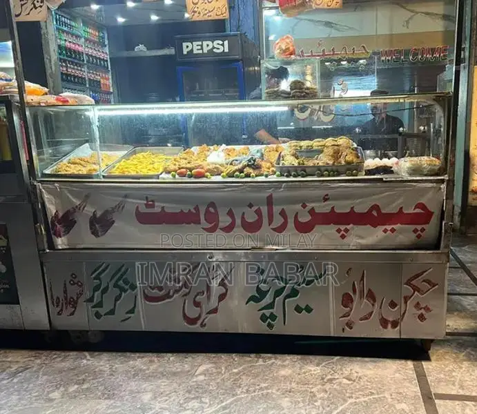 Stainless Steel Commercial Food Service Display Counters