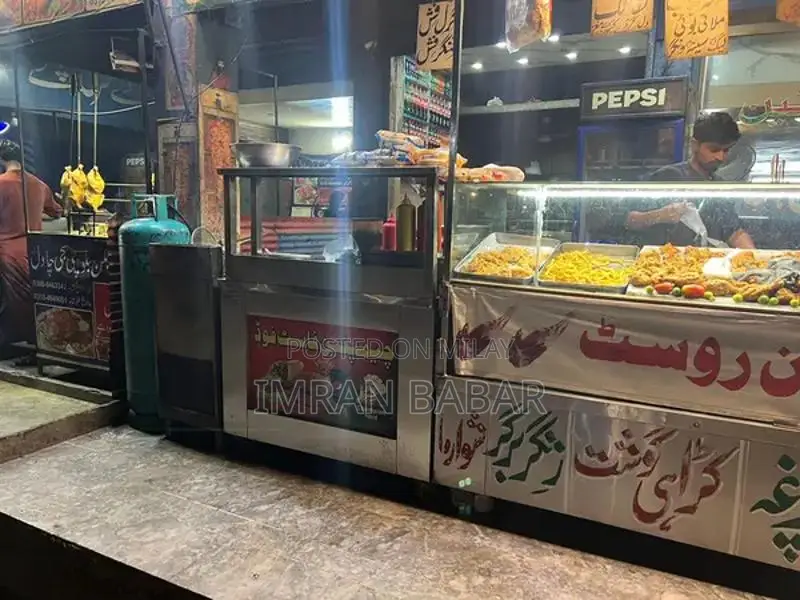 Stainless Steel Commercial Food Service Display Counters