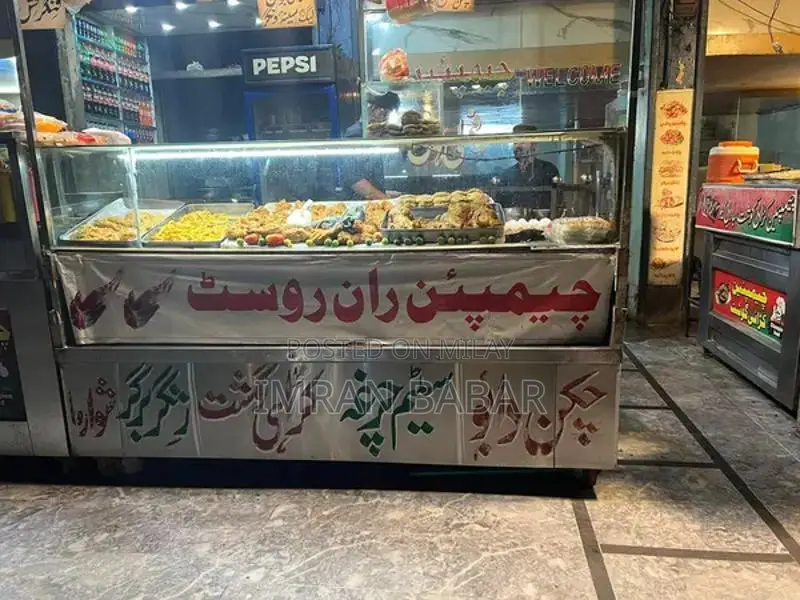 Stainless Steel Commercial Food Service Display Counters