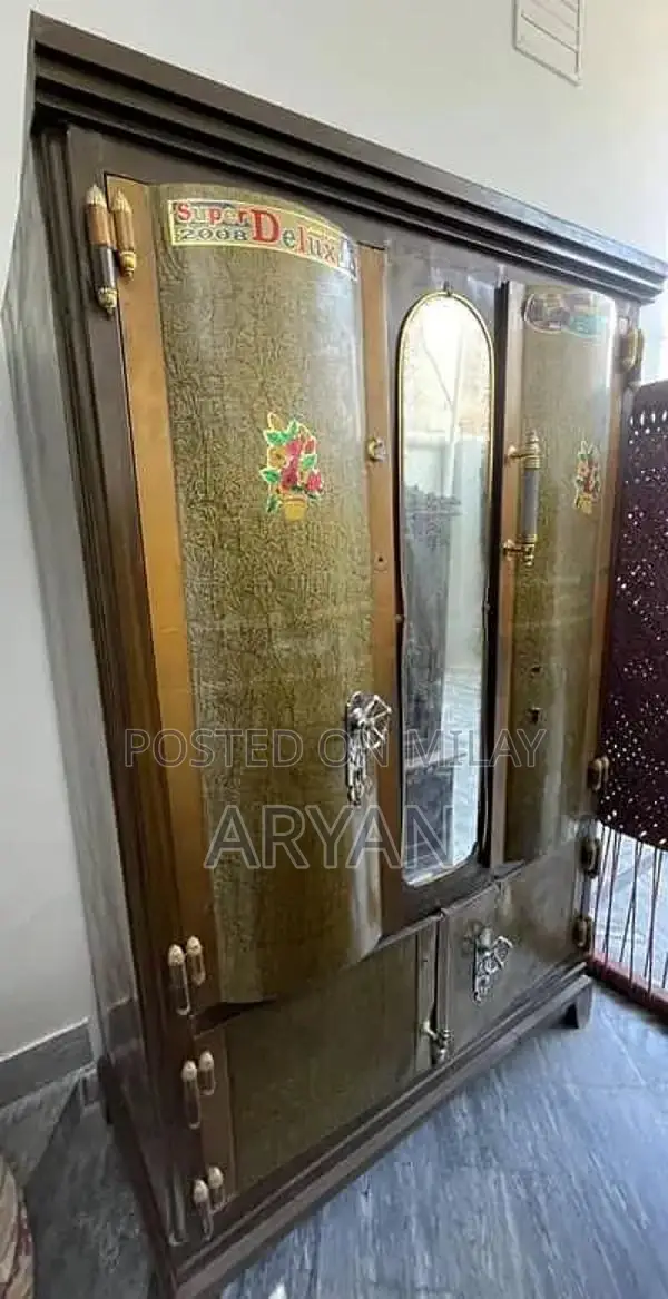 Large Wooden Wardrobe - Spacious Storage Furniture