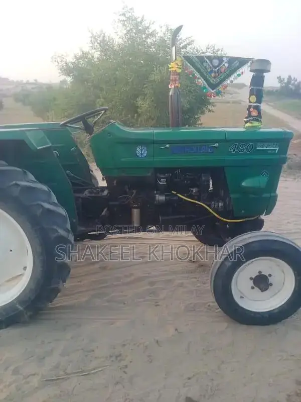 Fiat 480 Vintage Green Agricultural Tractor - 2012 Model Compact Farmi