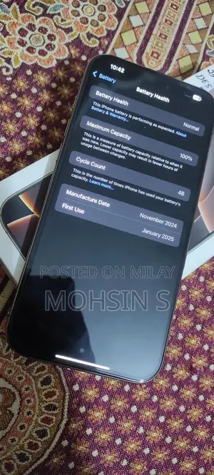 Apple iPhone 16 Max Pro - Titanium Edition Smartphone